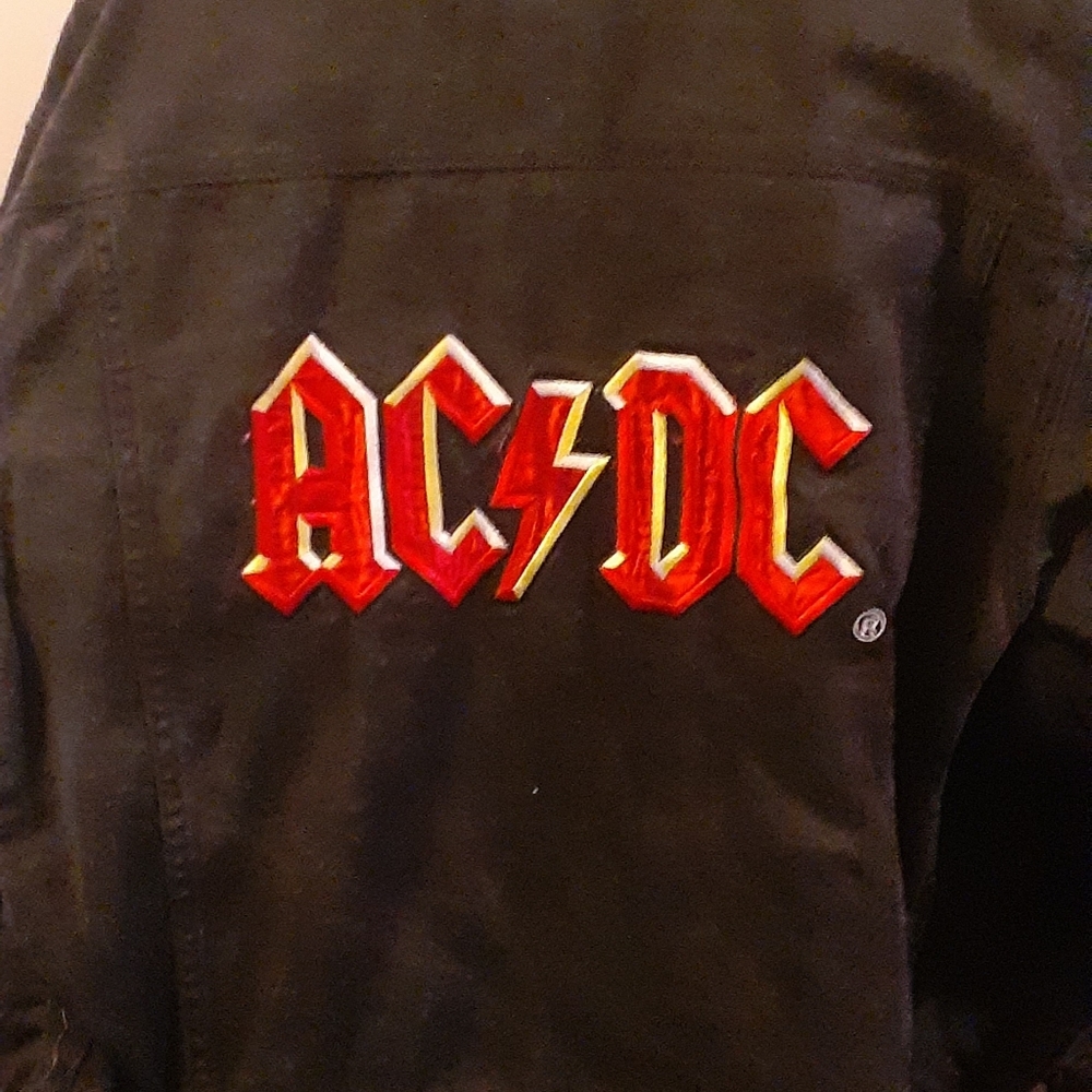 ACDC The Razors Edge Tour Jean Jacket